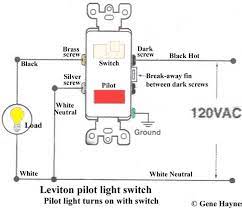 Universal ignition switch wiring diagram. Cooper 277 Pilot Light Switch Light Switch Wiring Wire Switch Light Switch