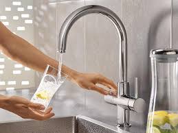 Warum ist das grohe sensia® arena die bessere wahl? Grohe Blue Kuchenarmatur Mit Wasserfilter Fur Ihre Kuche Grohe