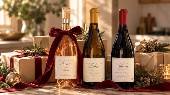 Best Holiday Wine Gift Sets 2026: Red, White & Custom Etched — Domaine de la Rivière