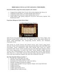 Saat ini, jumlah pemeluk agama buddha di indonesia mencapai 0,7%. 4 Nama Kitab Allah 2