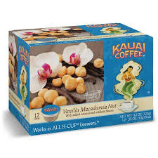We farm, roast and pack everything by hand. Kauai Coffee Vanilla Macadamia Nut K Cup