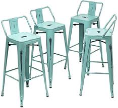 4.4 out of 5 stars. 24 Inch Metal Barstools Set Of 4 Indoor Outdoor Bar Stools With Back Kitchen Counter Height Stools 24 Quot Metal Bar Stools Bar Stools Counter Height Stools