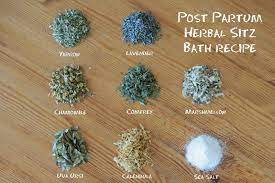 Post Partum Herbal Sitz Bath Recipe Just Create A Tea Pour It In The Tub And Soak Away It Really Does Help In Healing La Sante Sitz Bath Postpartum Bath