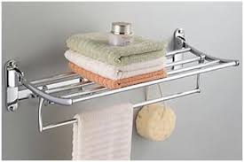 Tower free standing bath towel hanger in various colors. Buy Towel Rack Folding Rack Bathroom Towel Rack Towel Hanger Bathroom Cloth Hanger Folding Cloth Hanger 24 Inch Online At Low Prices In India Paytmmall Com