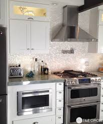 Kitchens Pearl Backsplash Mother Of Pearl Backsplash Pearl Tile