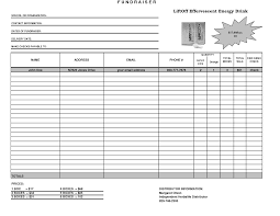 Fundraising Goal Chart Template Excel Archives Konoplja Co