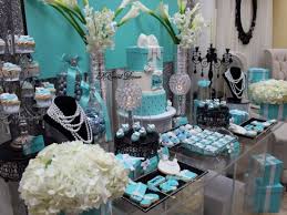 Succulents have been a general trend for a while now, and we love how they look as a baby shower theme. Tiffany Themed Baby Shower Baby Shower Ideas 4u
