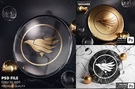 Free Graphicriver Medal Logo Mockup Pack 28404037 Ê–