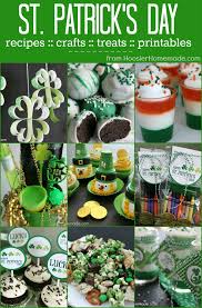 Whether you are after some paper crafts to make shamrocks, some colour rainbow ideas (including oh so yummy rainbow cookies) or super cute and fun leprechaun crafts (do check. St Patrick S Day Treats Crafts And More Hoosier Homemade