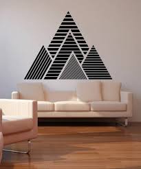 Geometrische Formen Tolle Wandgestaltung Mit Farbe Archzine Net Das streichen von wänden ist mit etwas übung schnell erledigt.