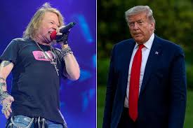 Vote whatever it takes vote take a side make a stand vote with courage in the face of fear and intimidation vote through all the noise lies. Axl Rose Slams Bad Repulsive President Trump