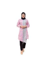 Dengan potongan baju yang asimetris, kamu bisa tampil manis dengan. Tunik Batik Model Asimetris Motif Bunga Ungu Kombinasi Atasan Dan Tunic Wanita Zilingo Shopping Indonesia