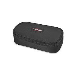 Oval Xl Black Black Pencil Case Black Pouch