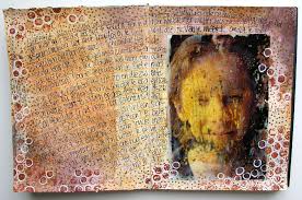 My first gel medium transfer. |