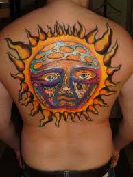 Many dragon tattoos are designed to be saintly, and to imply a message of aptitude and empathy. 25 Beautiful Sun Tattoo Art Designs And Images Collection