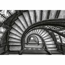 fotobehang old stairs simbashop nl