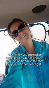 It takes time 💁‍♀️, Success in online business doesn’t happen overnight,  and it certainly isn't served up