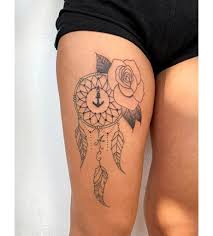 There are also pink beads and feathers too. 30 Inspirational Dream Catcher Tattoo Designs Saved Tattoo