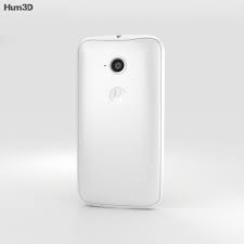 Motorola Moto E (2nd Gen.) White 3D ...