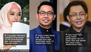 Berita artis bercerai selalu mendapat perhatian umum kerana ada yang berpendapat dikalangan artis lebih berisiko untuk bercerai. Cukuplah Berhenti Berkata Yang Bukan Bukan Ini Membabitkan Maruah Saya Joy Revfa Viral Purba