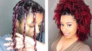Finger Coils On Natural Fine Hair Jane Carter Solution Products Video Coiling Natural Hair Finger Coils Natural Hair Natural Hair Styles