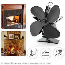 Inviting fireside warmth with gas log fires. Home Furniture Diy Airflow Large 4 Blade Heat Powered Gas Wood Log Burners Home Fireplace Stove Fan Fireplaces Accessories