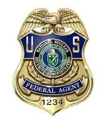 U S National Nuclear Security Administration Police Badge Law Enforcement Badge