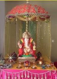 Ganpati Decoration At Home 1000 Ideas For Ganpati Decoration Ganpati Decoration At Home Ganapati Decoration Mandir Decoration
