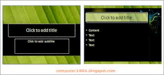 Klik kanan pada slide untuk mengatur background slide kemudian pilih format background. Cara Membuat Template Powerpoint Computer 1001