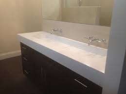 innovative concrete trough sink