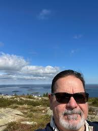 Mount Desert Island and Cadillac Mountain at Acadia National Park.
