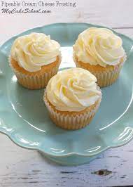 Cream Cheese Frosting Pipeable Recipe Frosting Recipes Cream Cheese Frosting Recipe Pipeable Cream Cheese Frosting Recipe