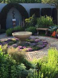 Jekka Mcvicar S Modern Apothecary Garden An Atmospheric And Gorgeously Planted Meditative And Healing Herb Cottage Garden Modern Garden Design Garden Design