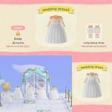 My First Wedding Dresses I Made Them In One Other Skin Colour But Message Me If You Re Interested I In 2020 Animal Crossing Animal Crossing 3ds New Animal Crossing