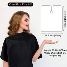 Its waterproof properties come from palm leaves found only in the amazon. Generic 2 Pieces Makeup Cape Barber Cape Waterproof Hair Dye Coloring Cape Salon Hair Cutting Styling Apron Shampoo Cape With Hook And