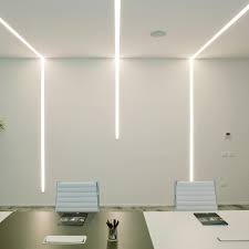 It is available in a version with driver. 16 Linear Ideas Ceiling Lights Lighting Design Interior Lighting
