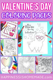 While you can change text color using the tag in html, this method is no longer supported in html5. 20 Valentines Coloring Pages Happiness Is Homemade