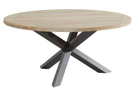 bekijk de louvre ronde tuintafel van teak en antraciet aluminium poten van taste 4so deze eettafel heeft een afmeting van 75x tafel tuin tuintafels tafel teak
