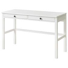 Black And White Wood Desk Hemnes Desk With 2 Drawers White Stain Ikea Hemnes Ikea Hemnes Desk Ikea Hemnes