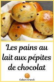 Petits Pains Au Lait Aux Pepites De Chocolat La Recette Facile Recettes De Cuisine Recette Recette Facile
