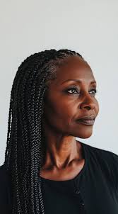 Braids for Older Black Women Over 50: 17 Elegant and Age-Defying Hairstyles  to Try