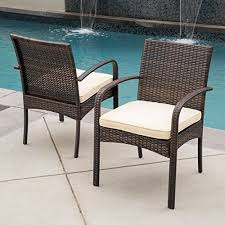 22 50 D X 22 W X 32 80 H Seat 16 50 H Armrest 24 60 H Constructed Out Of Multibrown Pe Wicker Patio Chairs Wicker Dining Chairs Outdoor Dining Chairs