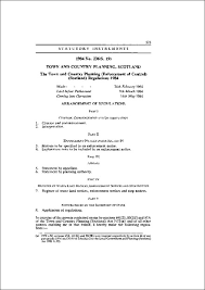 51) was an act of parliament in the united kingdom passed by the labour government led by clement attlee. The Town And Country Planning Enforcement Of Control Scotland Regulations 1984