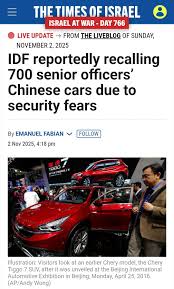 18.01.2026 # 👍Poland Bans Chinese Cars on Military Premises. Source:  MILITARNYI The Polish General Staff is preparing a document that will  prohibit Chinese-made private cars from entering military units and  institutions. The