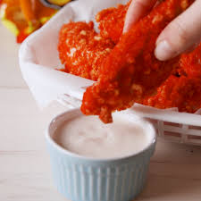 Flamin Hot Chicken Tenders Will Make Heads Turn Video Recipe Video Food Recipies Recipes Cooking