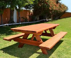Forever Picnic Tables Attached Benches Picnic Table Picnic Table Plans Wooden Picnic Tables