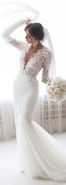 Remember, all our dresses can be customized. A Long Sleeve Lace Wedding Dress Is Such A Modern Classic And This One By Bertabr Long Sleeve Wedding Dress Lace Sheer Wedding Dress Wedding Dress Long Sleeve