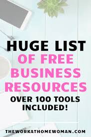 A Huge List Of Free Resources To Help Run Your Home Based Business In 2020 Online Business Tools Free Business Resources Business Tools