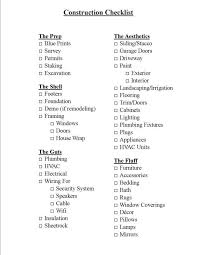 Construction Checklist Diva Of Diy Home Building Tips Building A House Checklist New Home Checklist