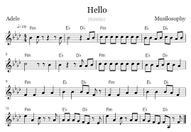 Può scoppiarti il cuore perdere una donna e avere voglia di morire. Adele Hello Accordi Spartito Melodia Come Suonare La Canzone Al Pianoforte Spartiti Musicali Adele Canzone